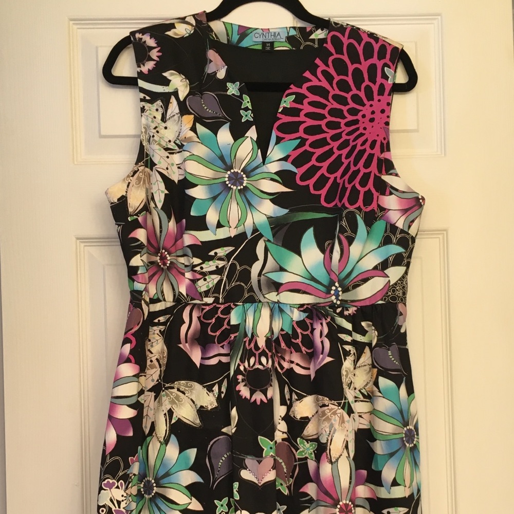 Cynthia Rowley - Floral Fit & Flare Dress